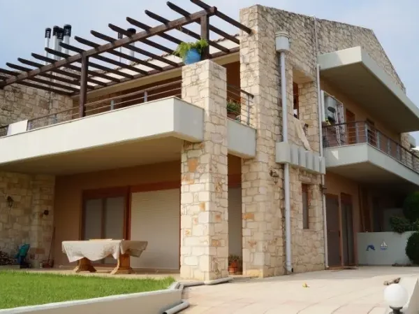 GRAW1: Top Maisonette, 4Bed., fantastic panoramic Sea View on the Gulf of Nikiti