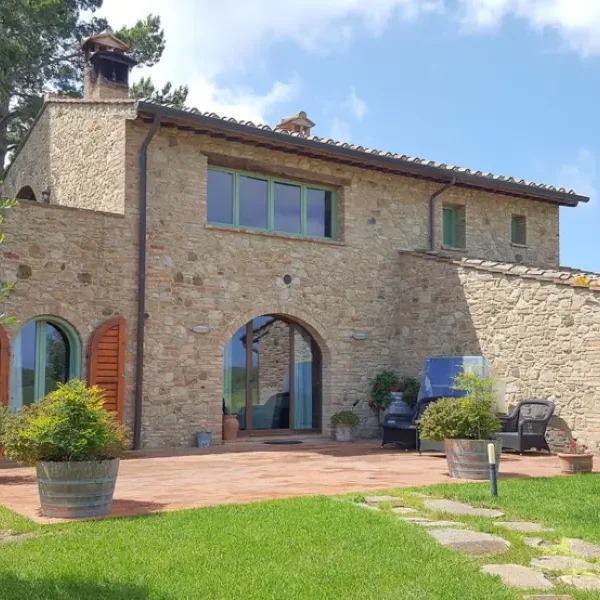ITAW2: Apartment in cultivated Complex with Pool and privat Garden in Tuscany